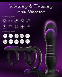 Vibratore telescopici prostatico - sex toy