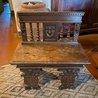 panca antica in legno