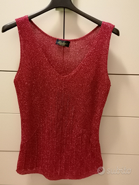 Canotta donna Luisa Spagnoli color rosso