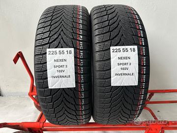 2 gomme 225 55 18 NEXEN INVERNALE