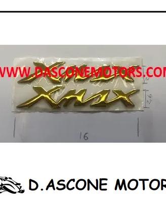Coppia adesivi Xmax 125 250 400 Oro