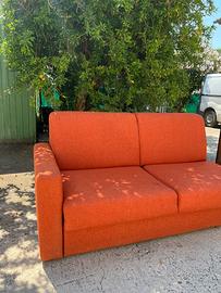 Divano letto 3 posti con materasso
