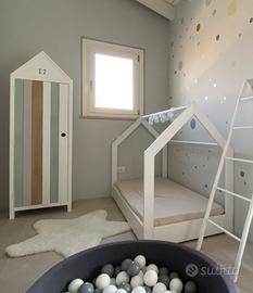 Cameretta bambini letto + armadio maison du monde