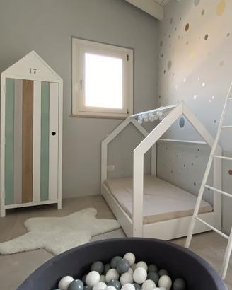 Cameretta bambini letto + armadio maison du monde