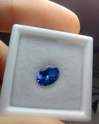 Tanzanite naturale altissima qualità