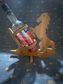 Portabottiglia in bambù