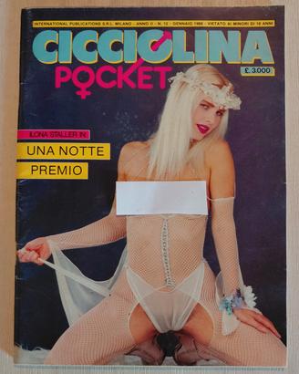 Rivista CICCIOLINA POCKET n. 12 Gennaio 1988
