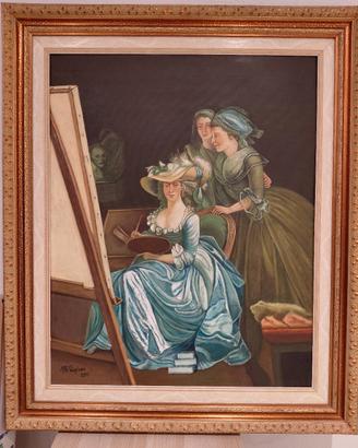 olio su tela
