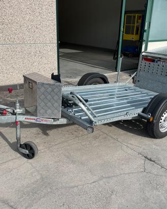 Rimorchio porta moto