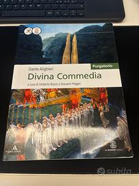 Libro Divina Commedia Purgatorio scolastico