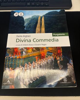 Libro Divina Commedia Purgatorio scolastico