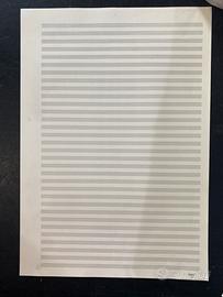 Fogli di carta da musica Ciro’s Paper SS/32