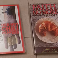 VHS RedHotChiliPeppers e FaithNoMore #idearegalo