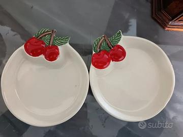 Piattini dipinti a mano "La Cremeria". Nuovi