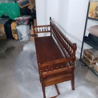 panca antica in legno 