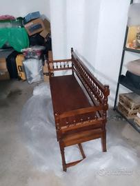 panca antica in legno 