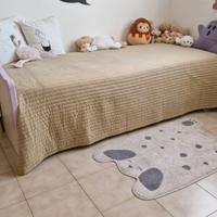 Letto singolo con secondo letto estraibile