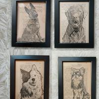 Quadri personalizzati cane dog