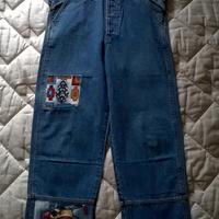 Salopette jeans blue family (benetton)