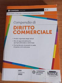 COMPENDIO DIRITTO COMMERCIALE - LIBRO NUOVISSIMO!