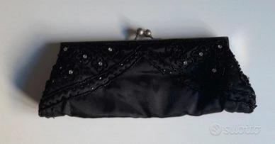Pochette, borsetta, borsa donna color nero.
