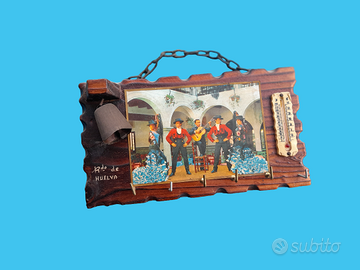 Appendi chiavi Huelva con termometro e campana