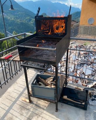 Barbecue a legna