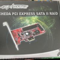 Scheda pci express sata II raid