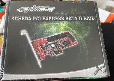 Scheda pci express sata II raid