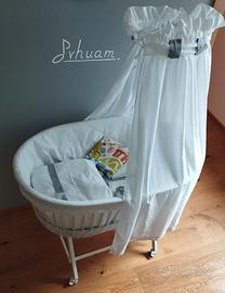 Culla Christiane Wegner con materasso FabiMax