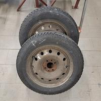 gomme invernali usate con cerchione 