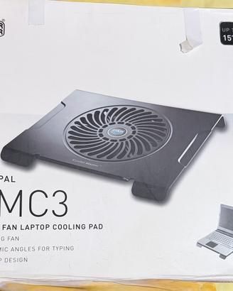 Base con ventola per raffreddamento pc portatile