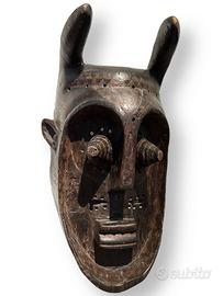 Arte africana, maschera del potere popolo Kuba