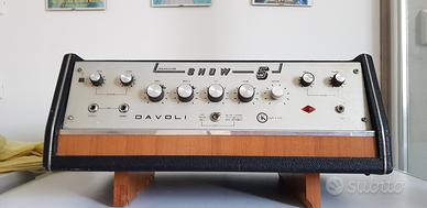 Amplificatore davoli show 5 a valvole 