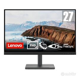 Monitor Lenovo 27” FullHD - NUOVO
