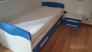 Cameretta bambino Bianco/Blu