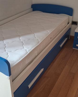 Cameretta bambino Bianco/Blu