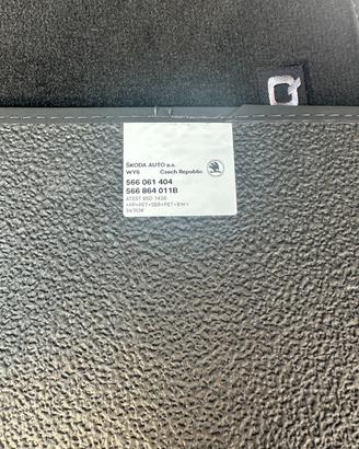 Tappetini in mouquette skoda kodiaq