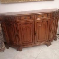 Mobile in noce con credenza