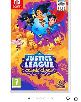 Nintendo switch 'Justice League caos cosmico'