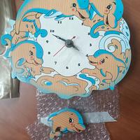 orologio da parete bambino