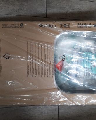 Lavello cucina inox 86 × 50