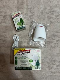 Diffusore Antizanzare  USB + Ricarica 480h