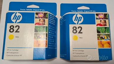 Cartucce Originali HP 82 C4913A Giallo (2 pezzi)