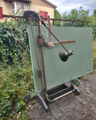 Tavolo Bieffe e tecnigrafo Zucor anni'60