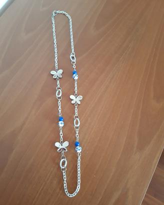 Collana donna farfalle