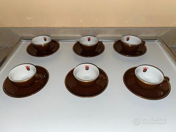 LAVAZZA TORINO SET 6 TAZZINE VINTAGE PRIMO LOGO