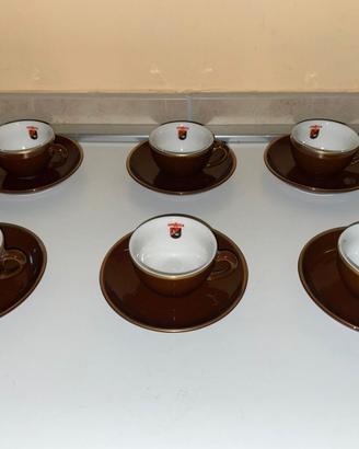 LAVAZZA TORINO SET 6 TAZZINE VINTAGE PRIMO LOGO