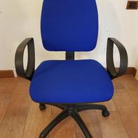 Poltroncina ergonomica girevole nuova