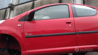 PORTIERA ANTERIORE SINISTRA PEUGEOT 107 1° Serie